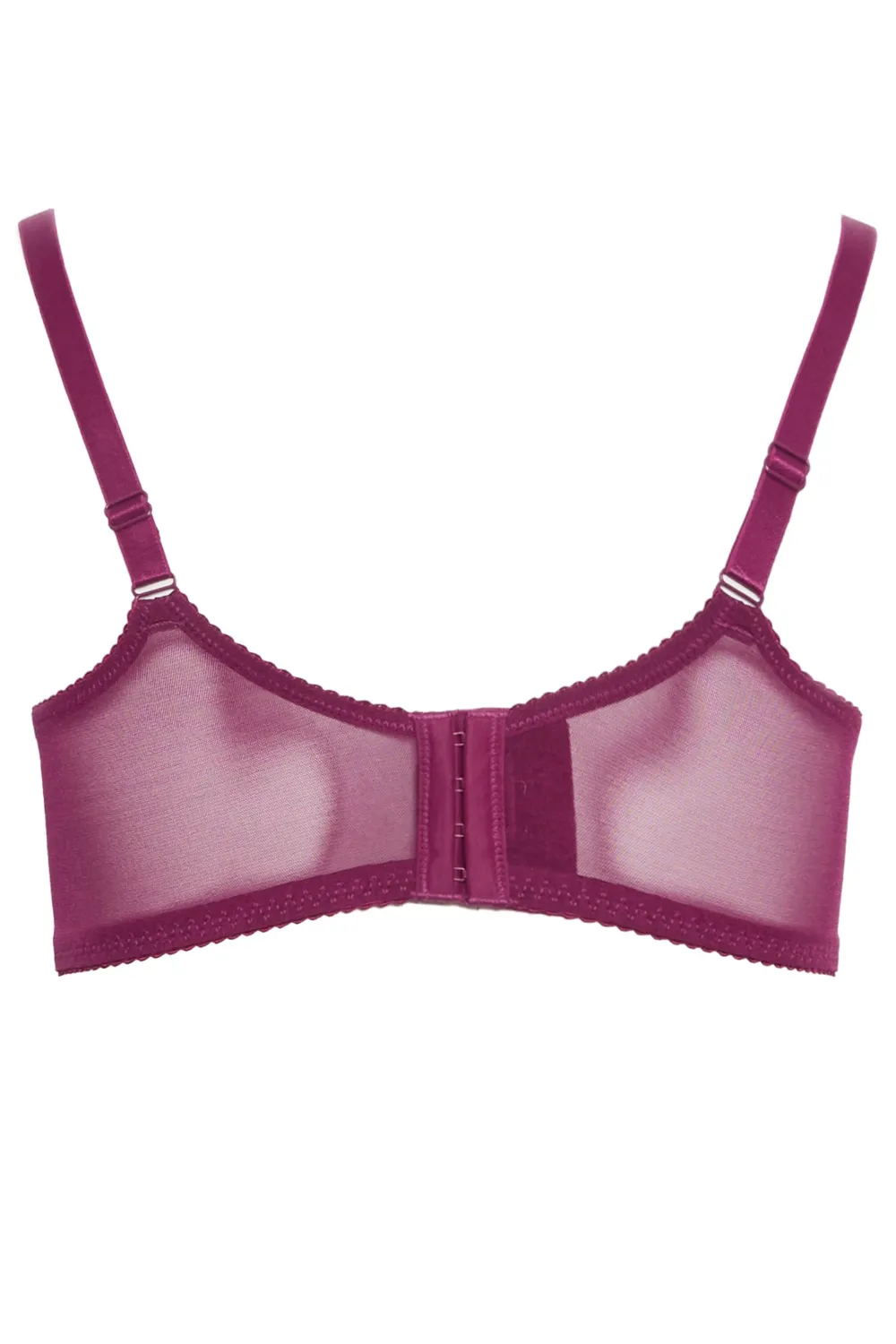 YOURS Black Stretch Lace Non-Padded Underwired Balcony Bra
