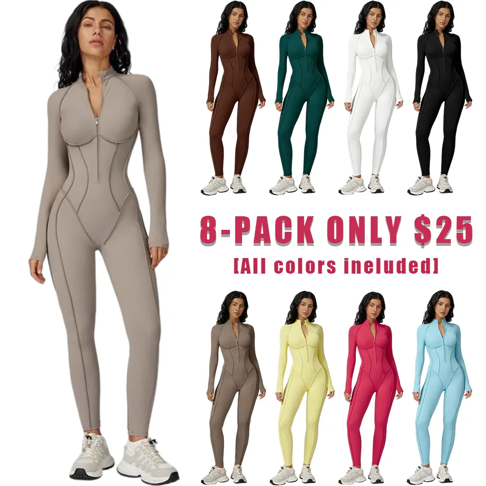 Women's Zippered High-Neck Shaping Bodysuit