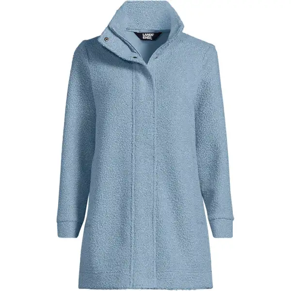 Women's Boucle Fleece Coat