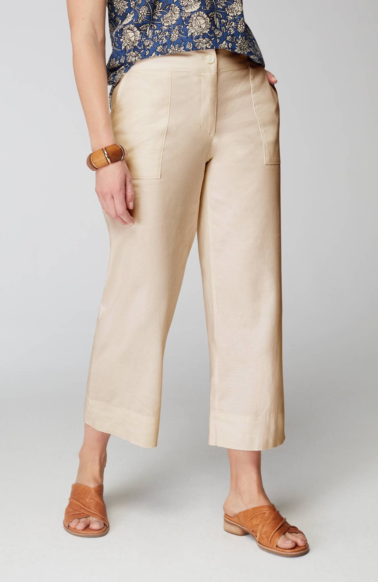 Pure Jill Cropped Trousers