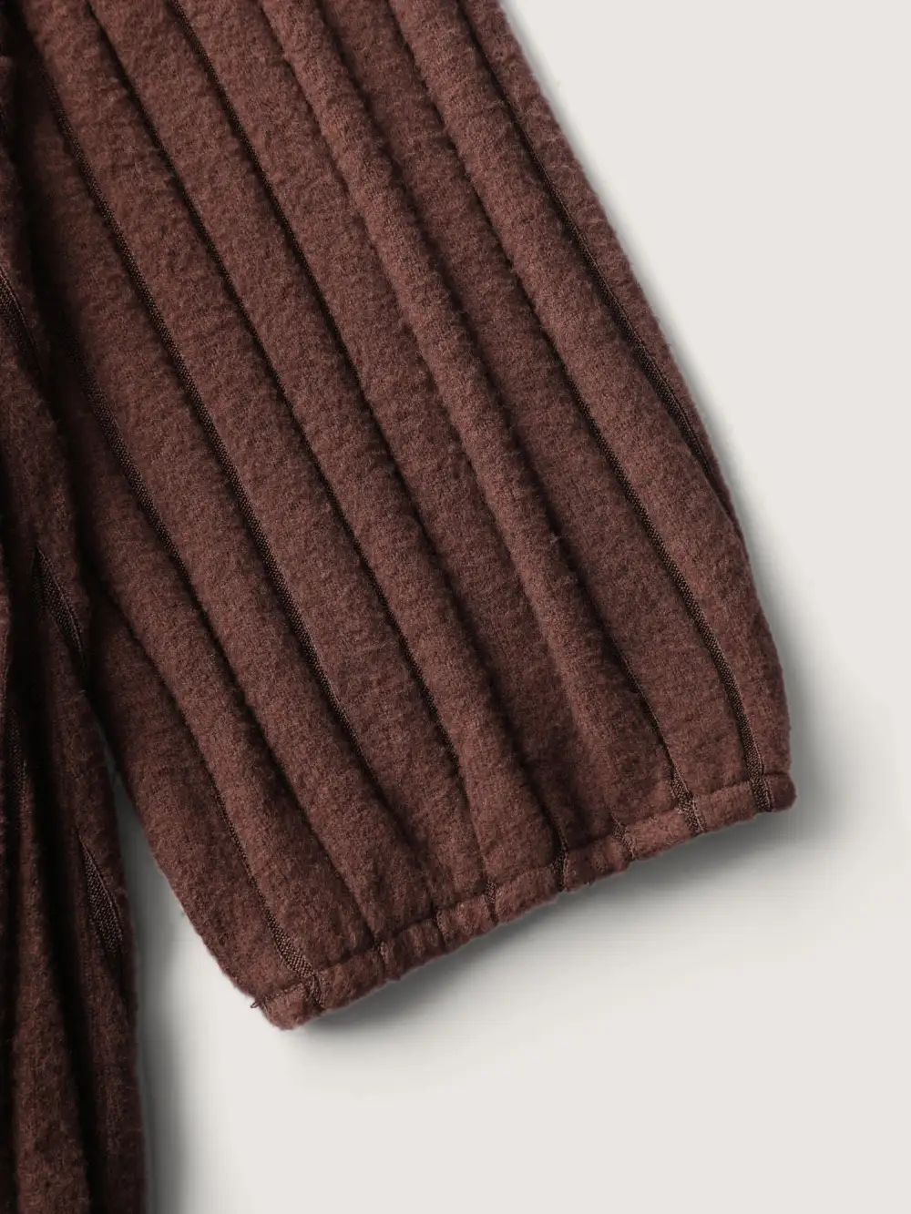 Ribbed Stretchy Cinched-Waist Knit Midi Dress