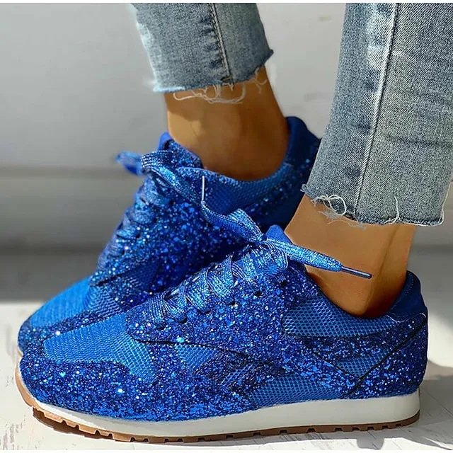 (Clearance Sale⚡) Women's Trainers Athletic Bling Bling Sneakers