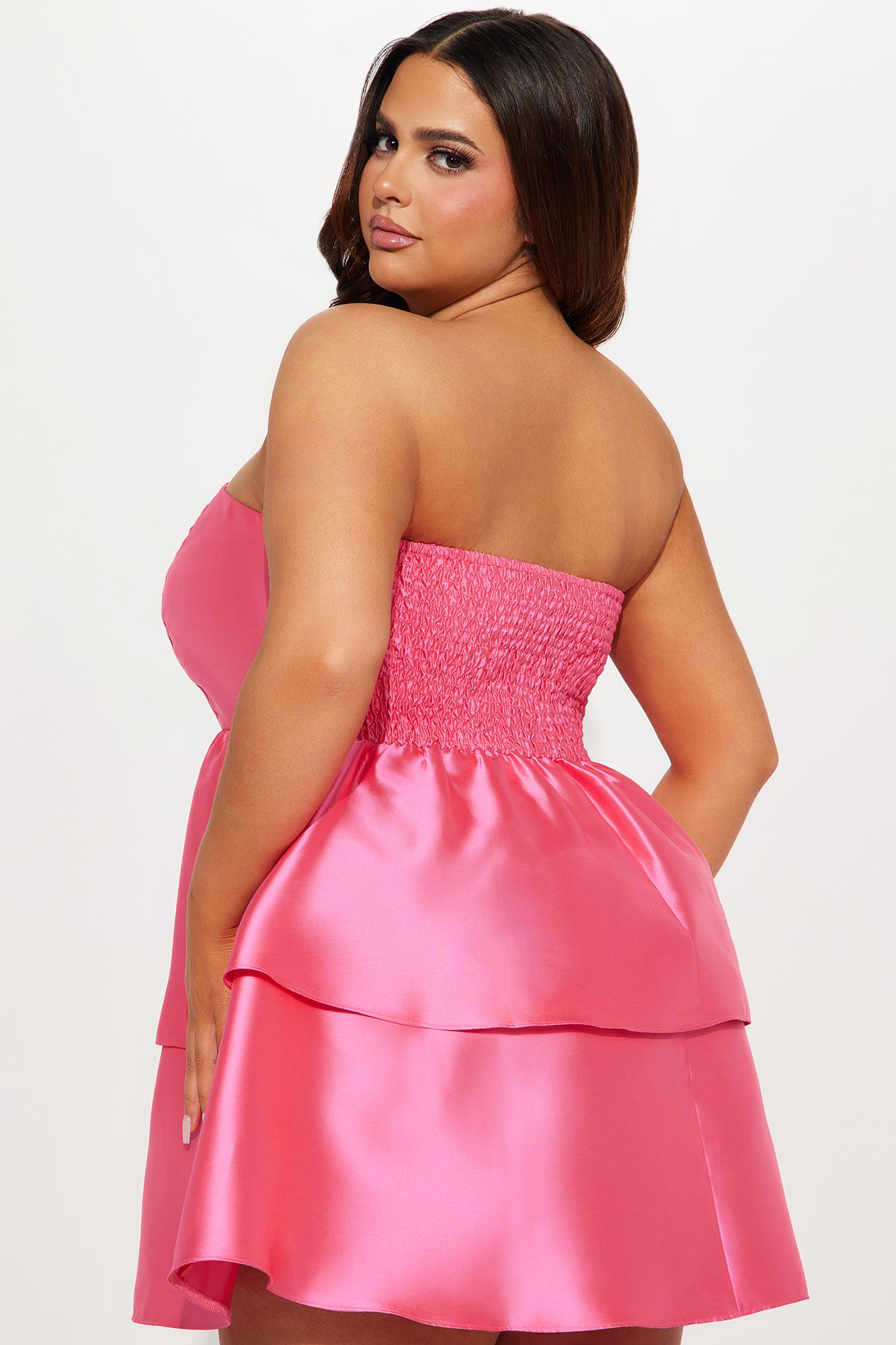 Lily Rose Mini Dress - Pink