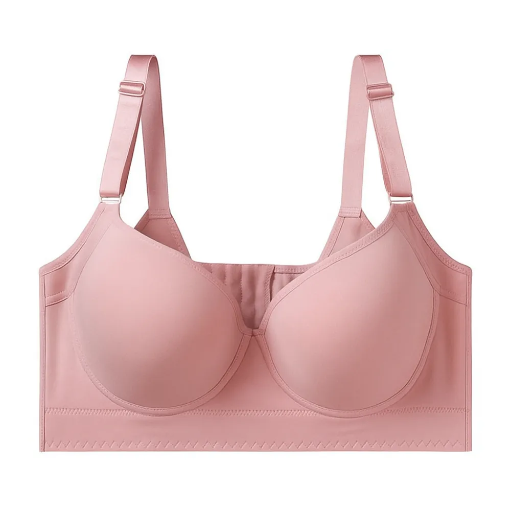 New-Plus size girls' bra, comfortable, slimming and anti-sagging