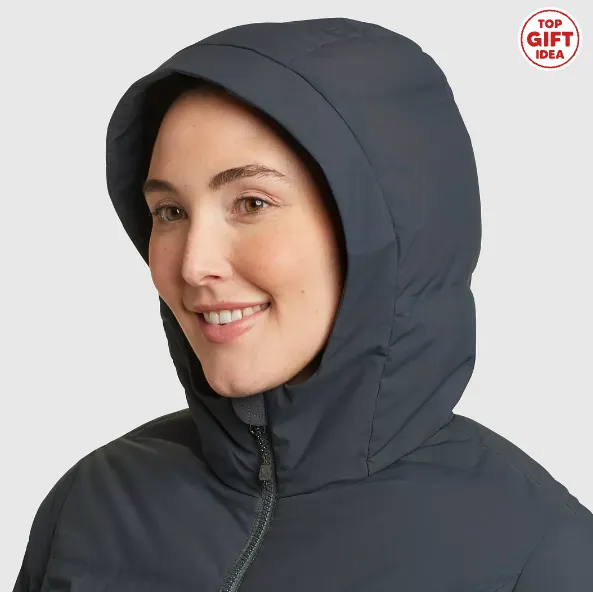 Women's Glacier Peak Seamless Stretch Down Duffle Coat