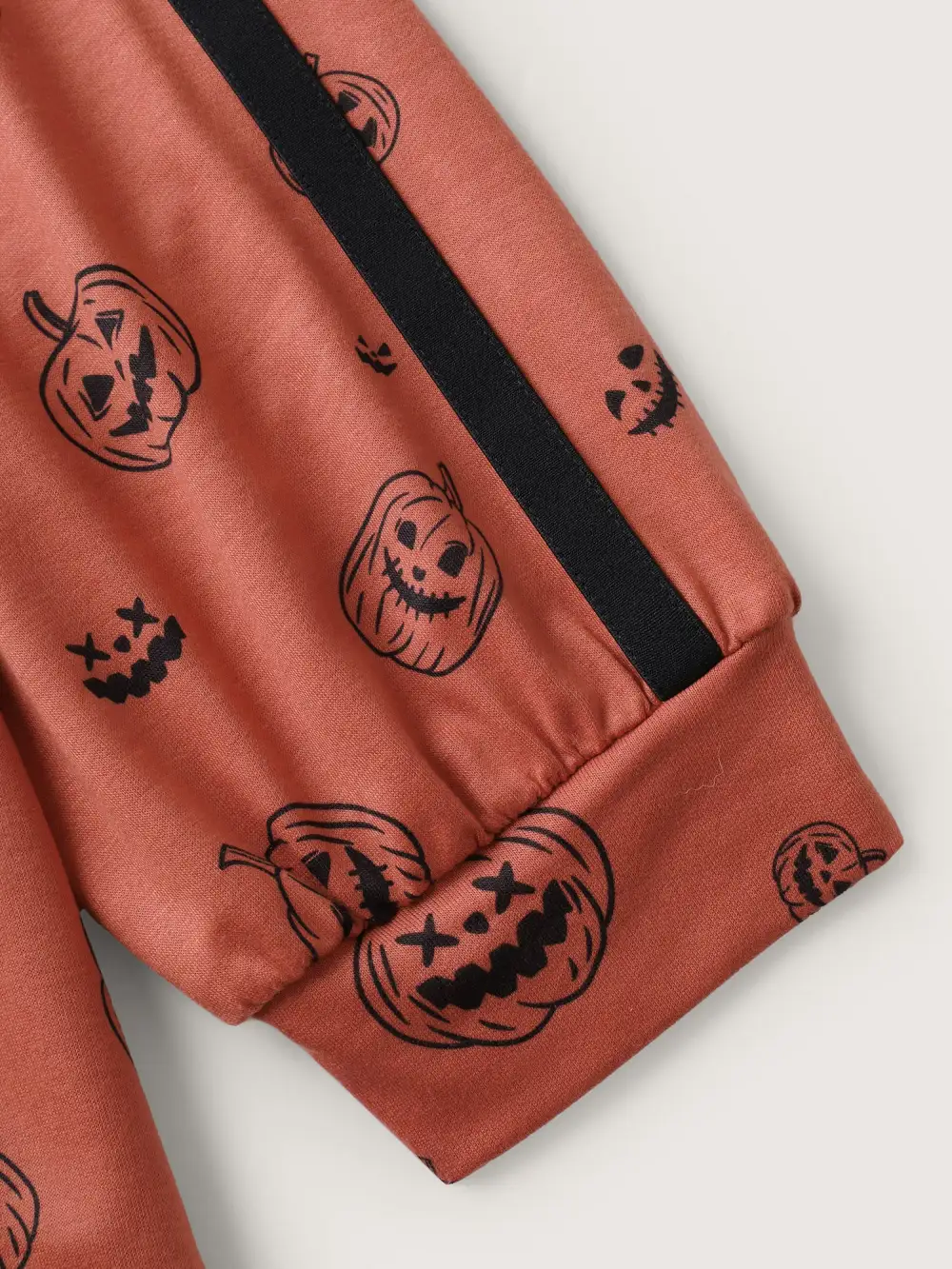 Spooky Halloween Print Relaxed Fit Sweatshirt