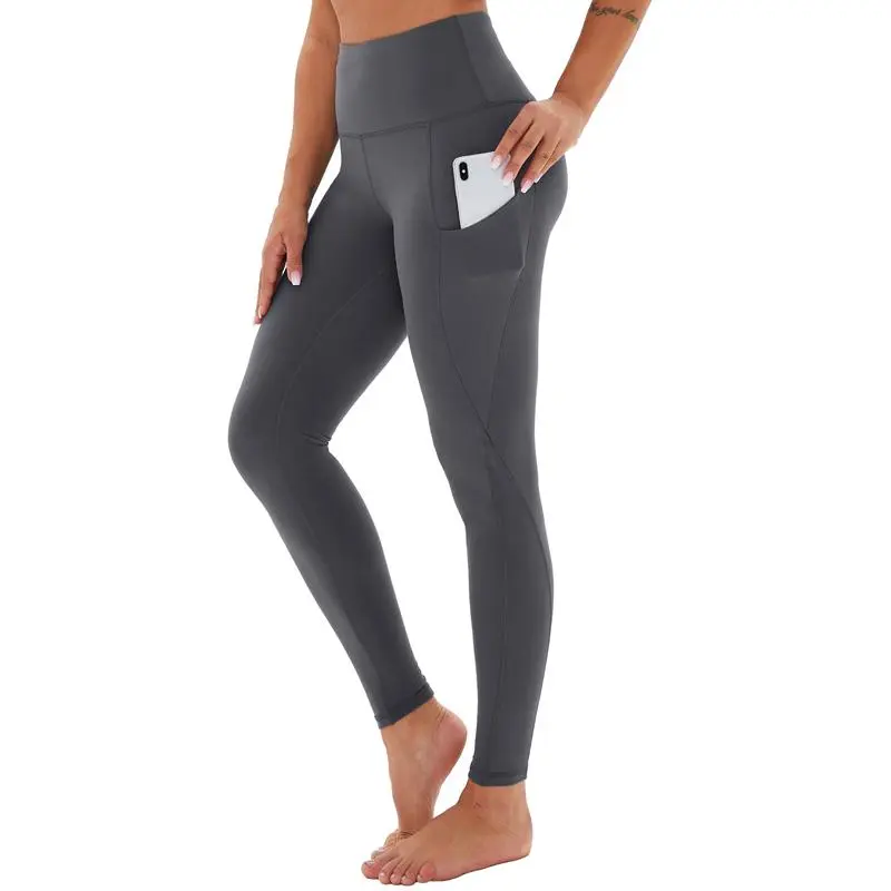 Plus Size Leggings for Women with Pockets - ‌High Wais Breathable & Stretchy Yoga Pants for Summer Casual