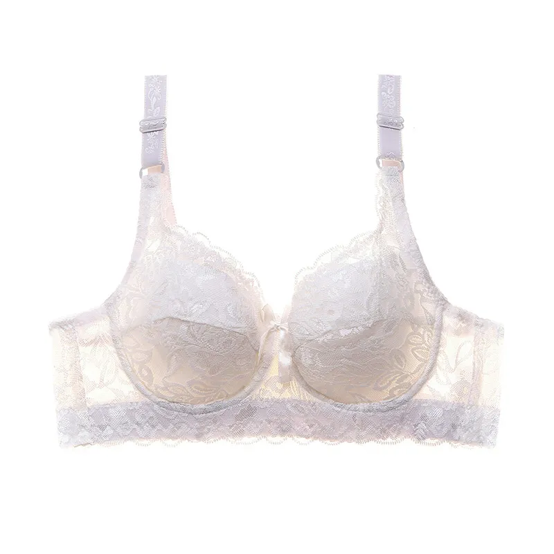 Plus Size Sexy Crop Top Push-up Bras 48D