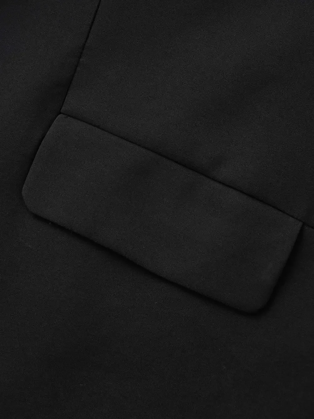 Stretch Woven Pocket Slim-Fit Blazer