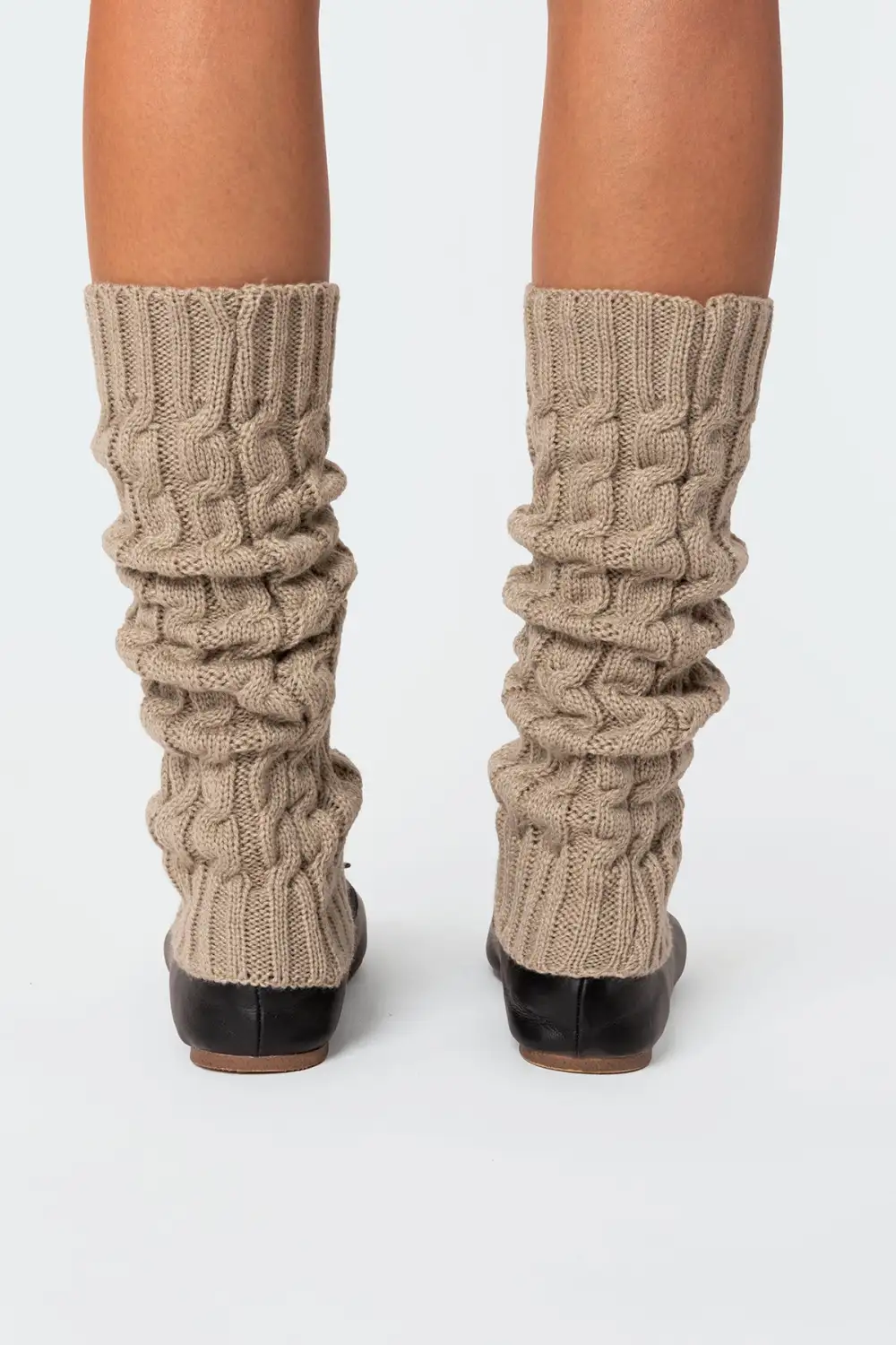 Cable Knit Leg Warmers