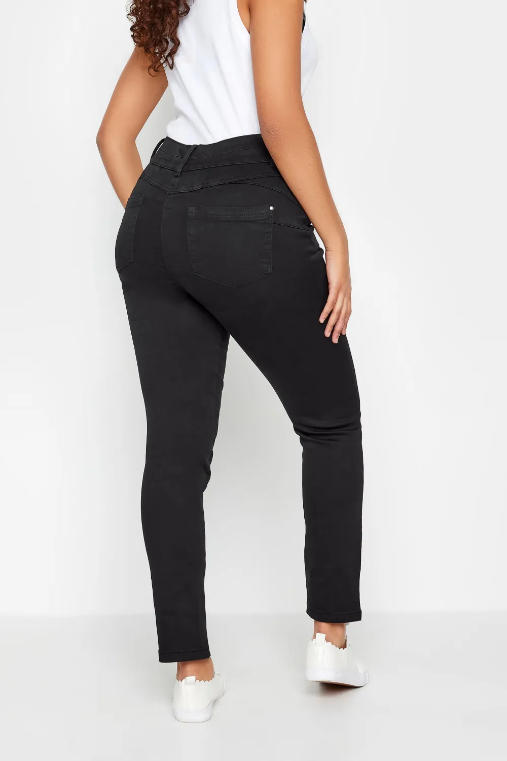 M&Co Black Lift & Shape Slim Leg Jeans