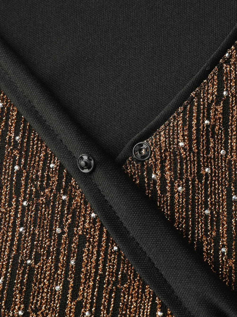 Rhinestone Stretchy Waist Drape Tank Top