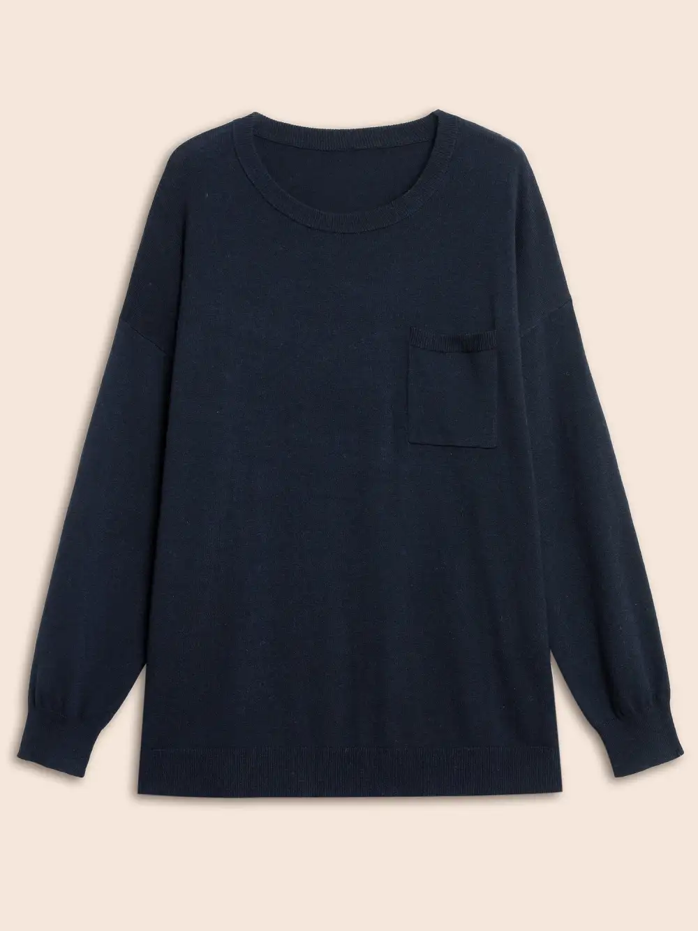 Supersoft Chest Pocket Wool Top