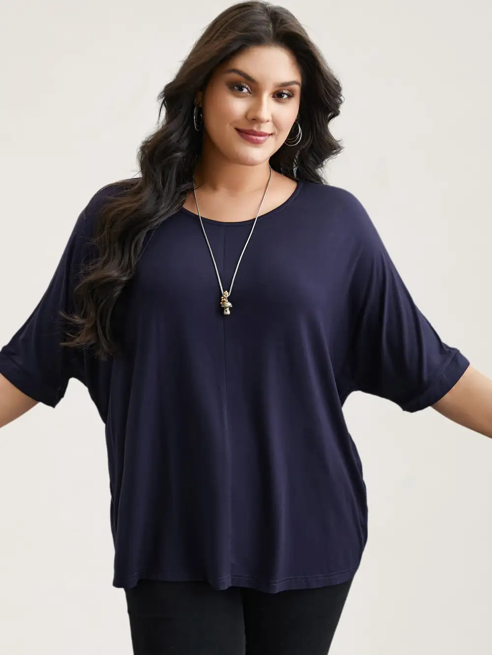 Supersoft Round Neck Plain T-Shirt