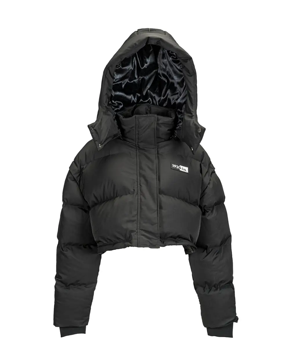Black Pepper Mid Utility Puffer