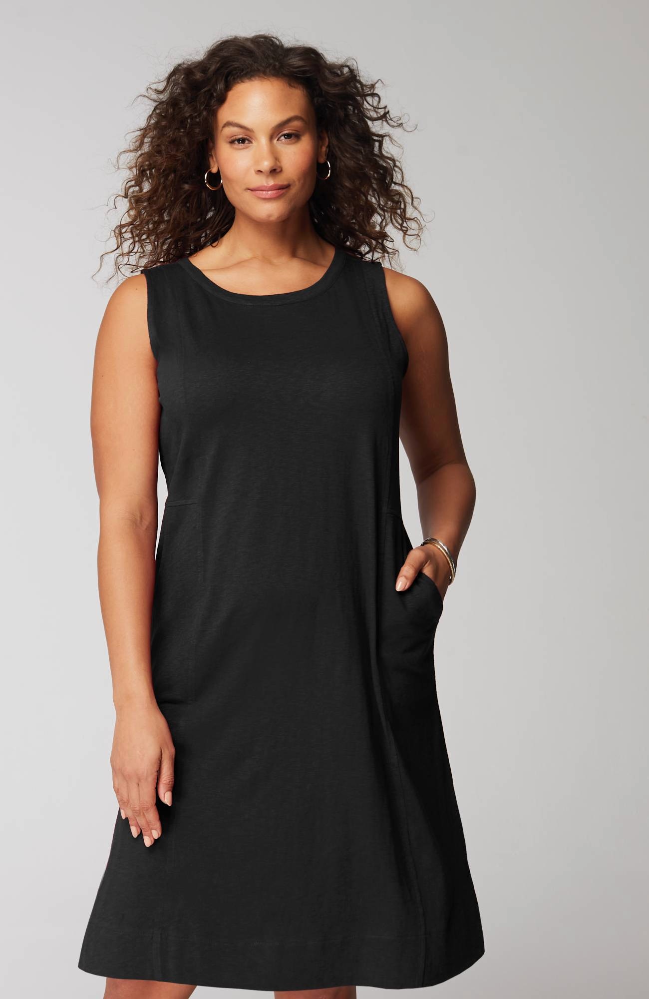 Easy Seamed Dress