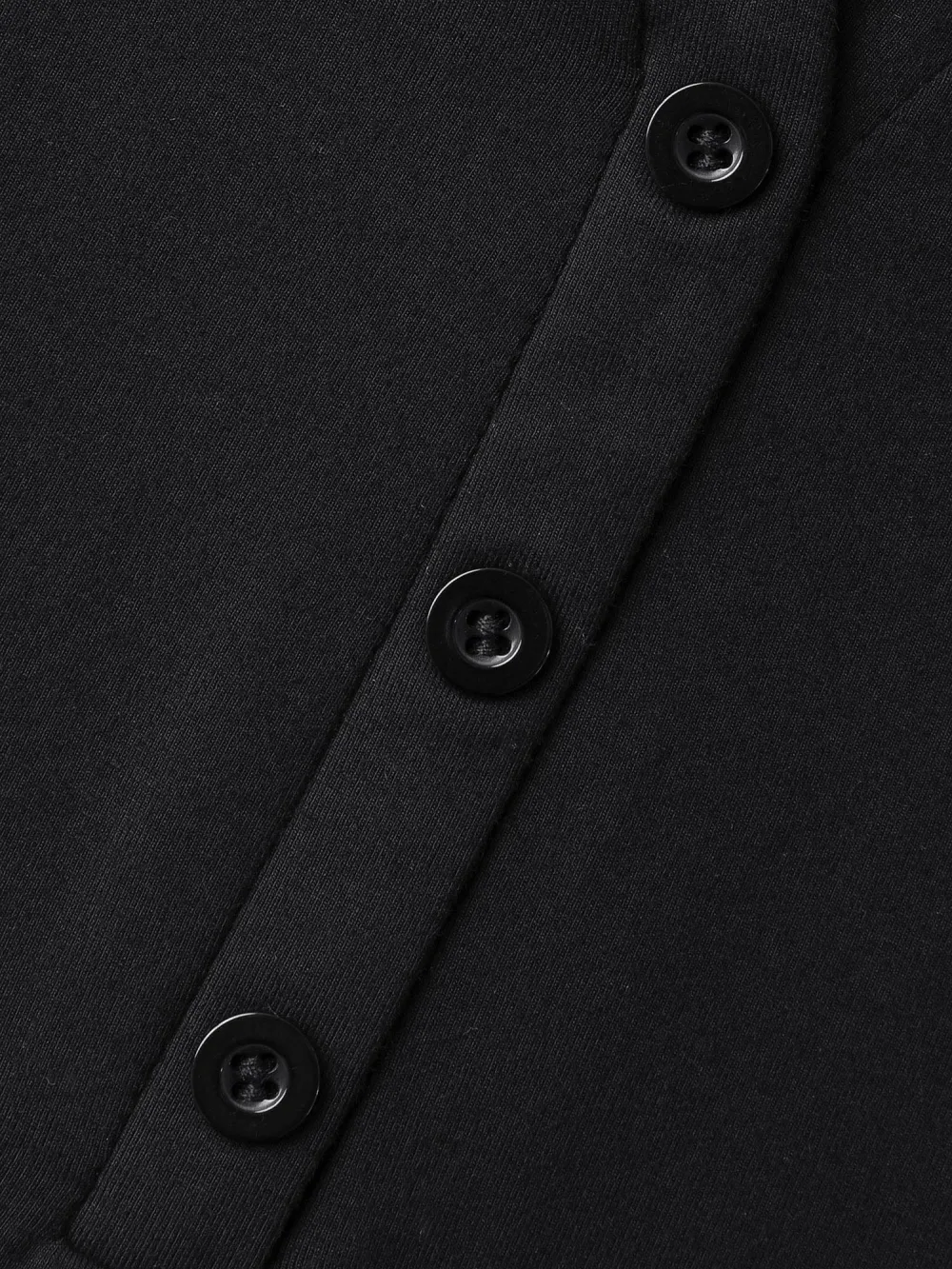 Supersoft Button Placket Solid T-Shirt