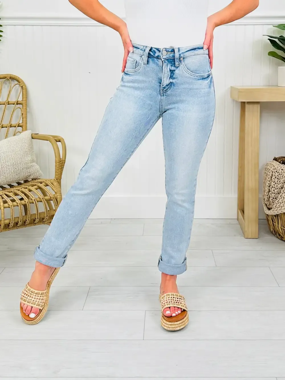 Mom Life MOCO Exclusive Design Mom Jeans With Tummy Control