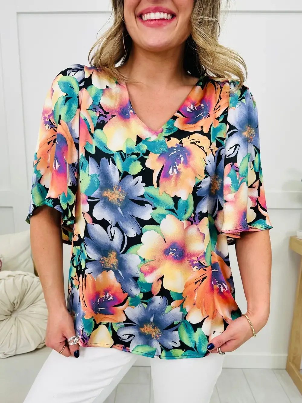 REG/CURVY It's Your Love Top