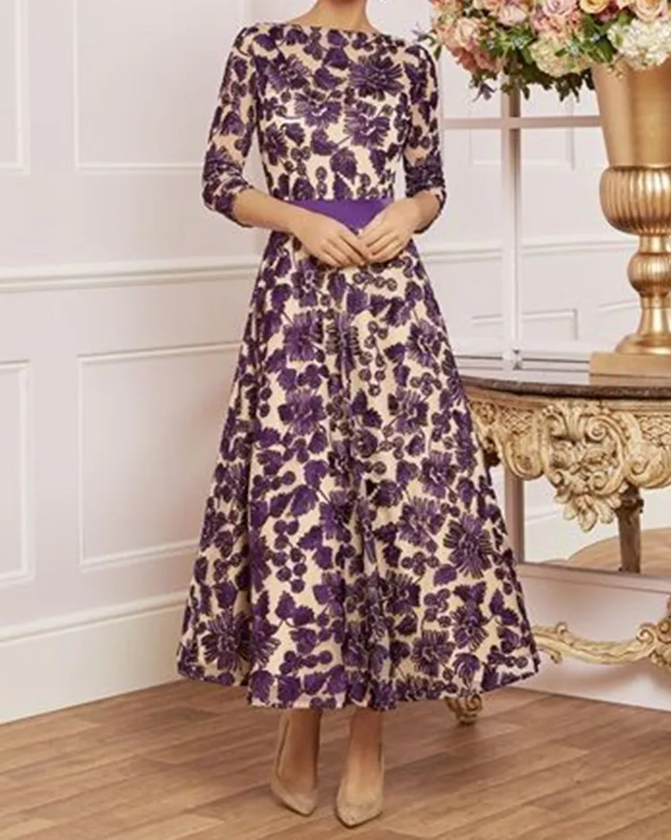 LACE SEE-THROUGH DRESS LADIES