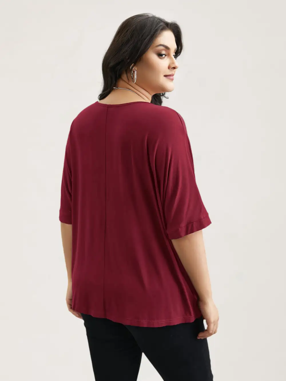 Supersoft Round Neck Plain T-Shirt