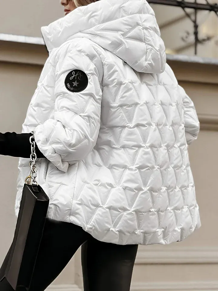 women's fashion rhombus jacket