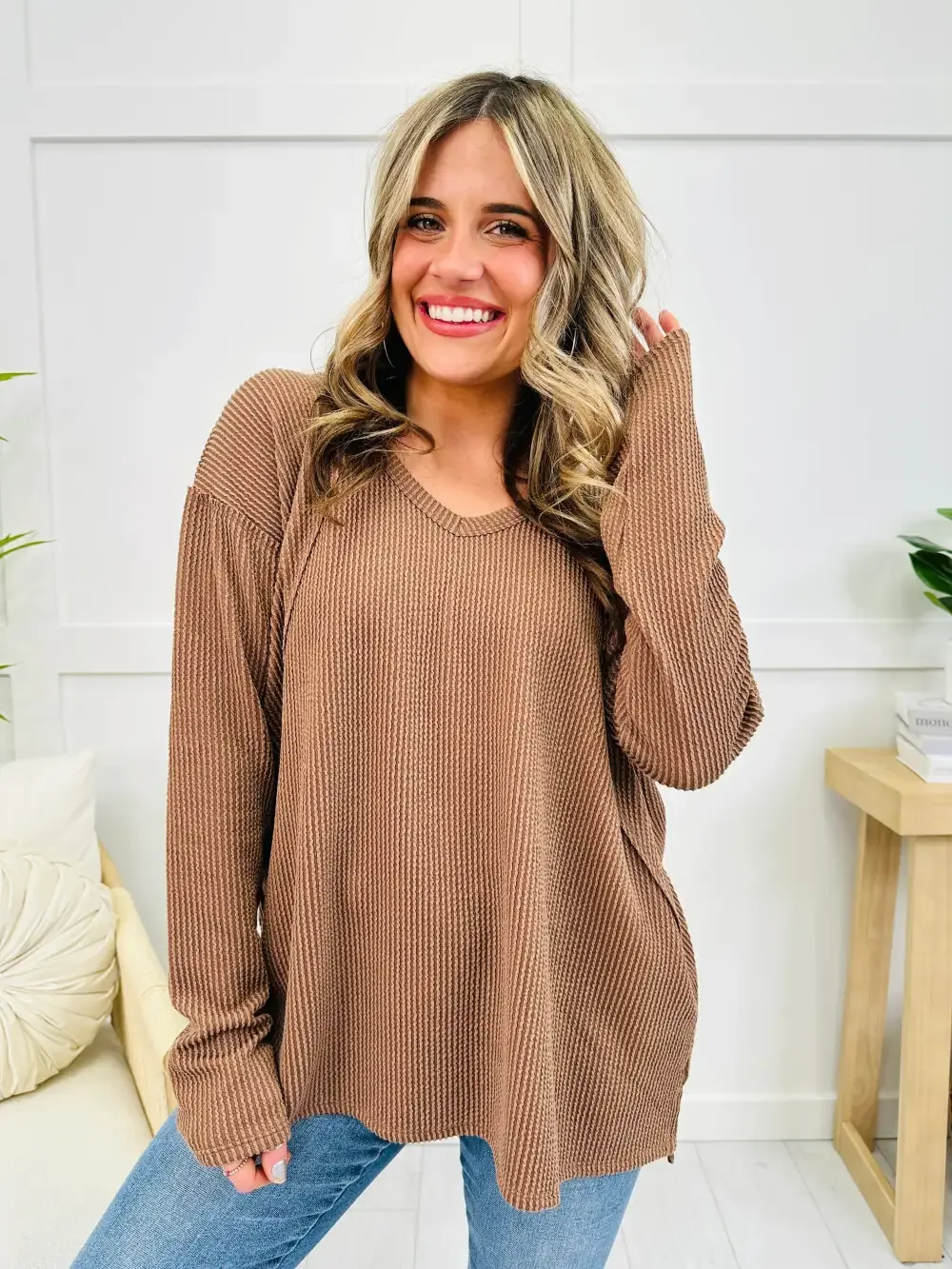 REG/CURVY Cozy and Corded Top - Multiple Colors!