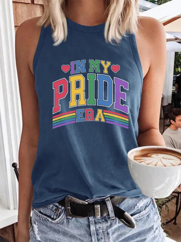 Women's In My Pride Era Crew Neck Vest