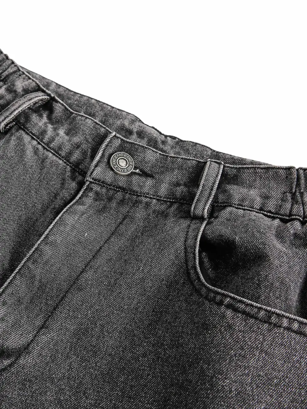 High Street Hip-hop Fun Print Jeans