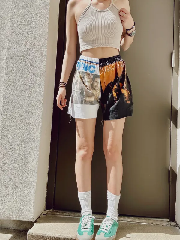 JUICE WRLD BAND TEE SHORTS