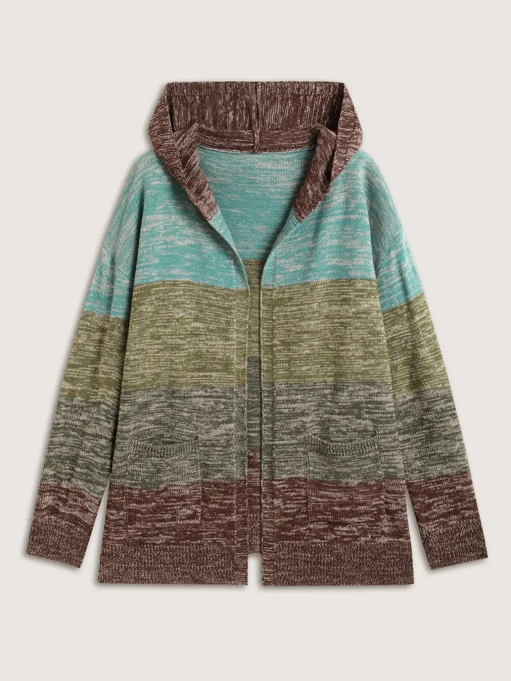 Heather Little Stretchy Hooded Cardigan