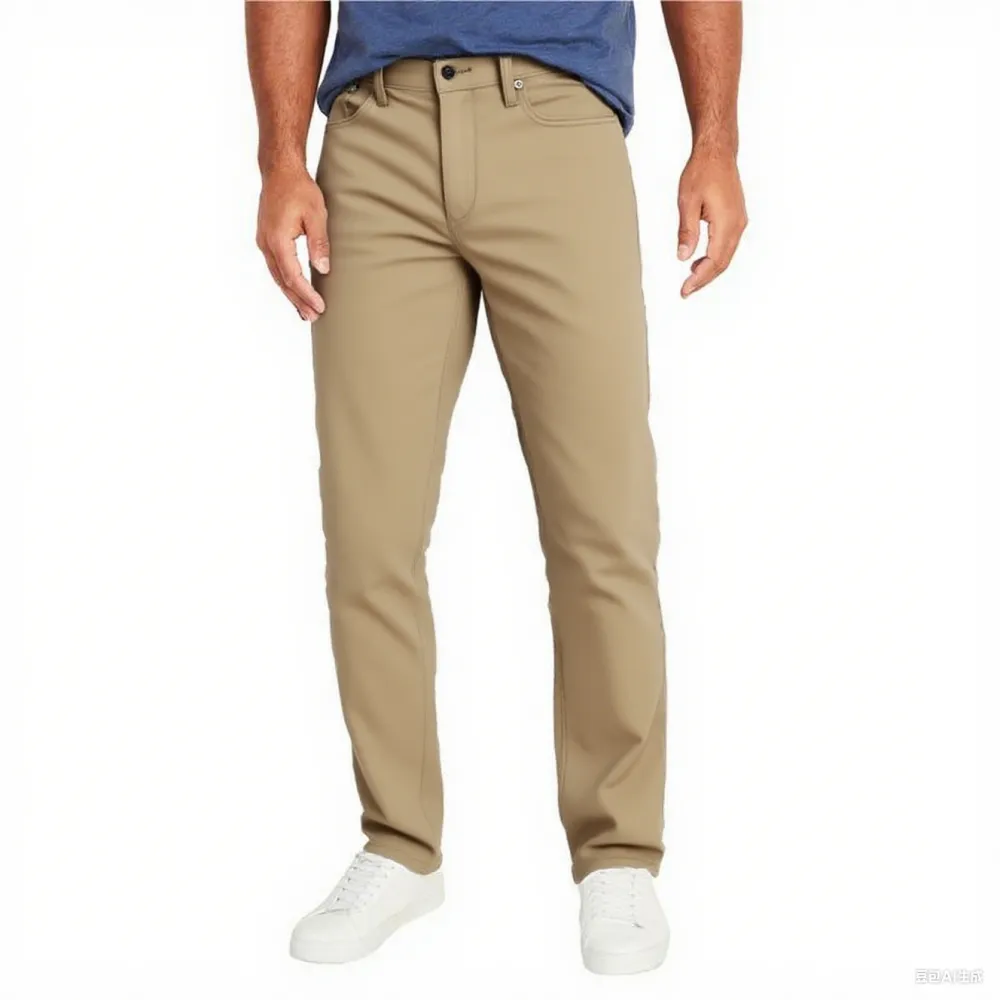 Men's Flex Stretch Slim Straight Jeans Classic Denim Menswear