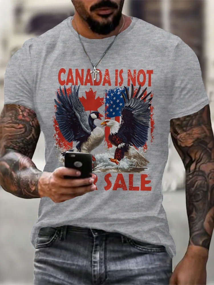 Men'S We Are Strong Canada Is Not For Sale T-Shirt