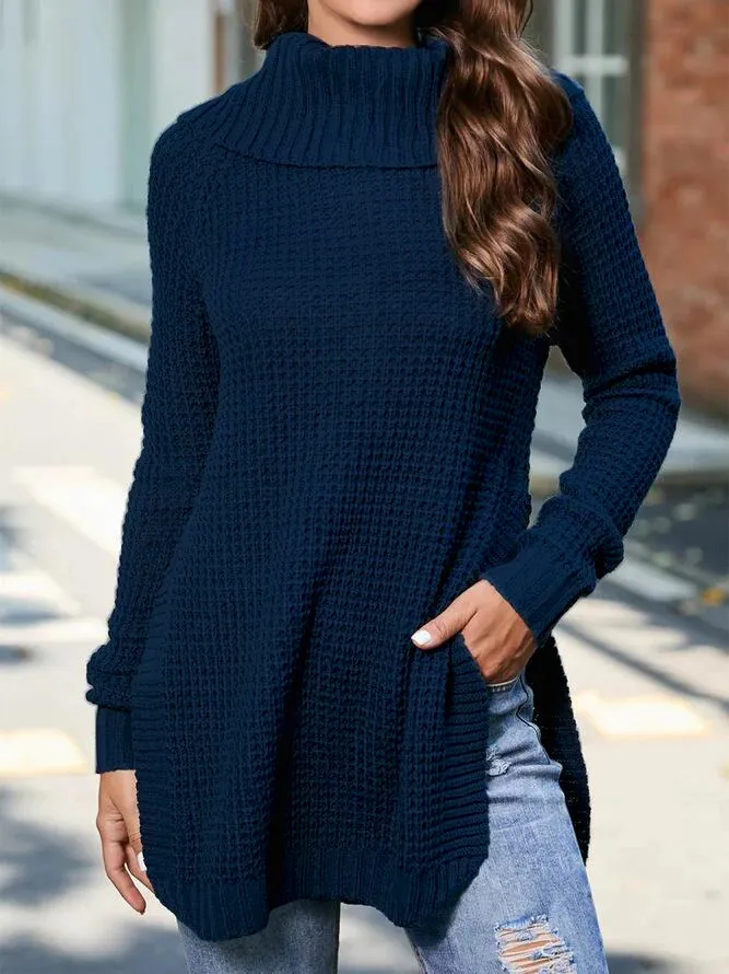 Casual Loose Turtleneck Sweater