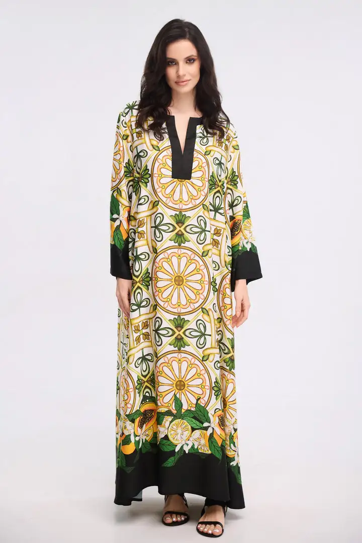 Coco bella Kaftan Maxi Dress -O/S AU 12-20