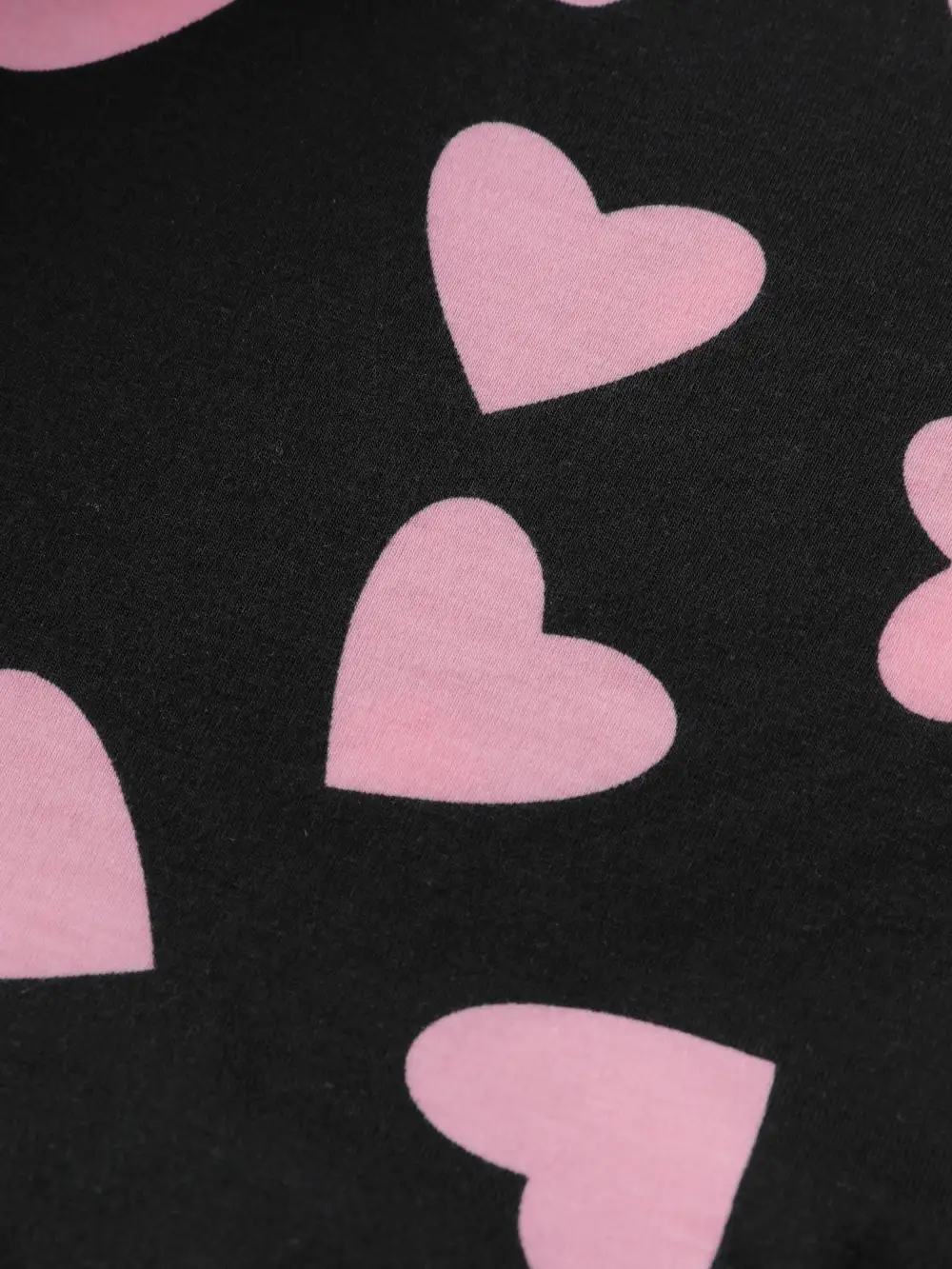 Sweet Hearts Stretchy Waist Knit Loungewear Set