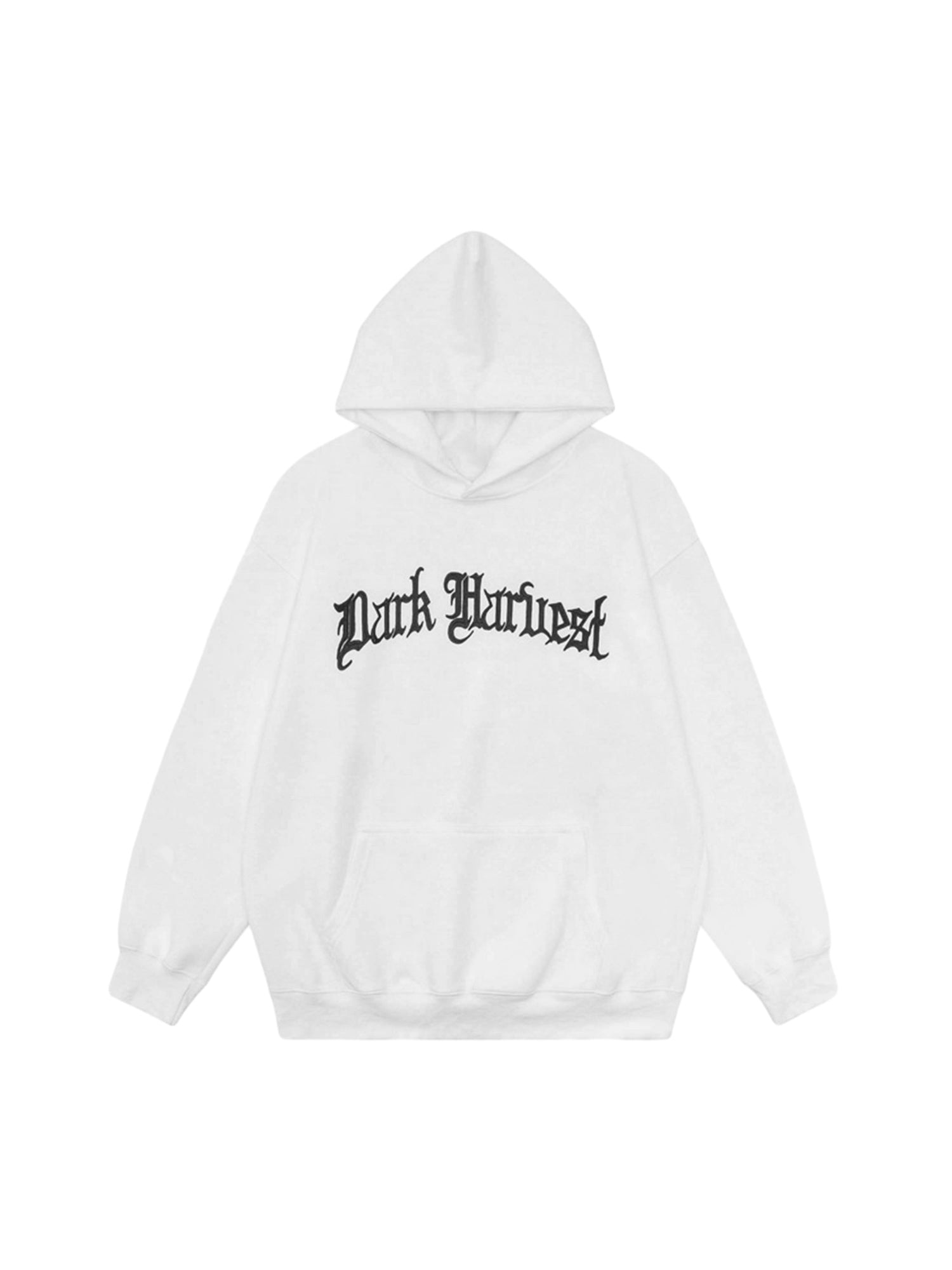 Pentagram Print Hooded Sweatshirt - 2075