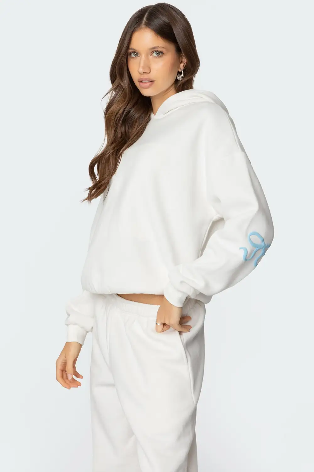 Bonney Bow Detail Hoodie