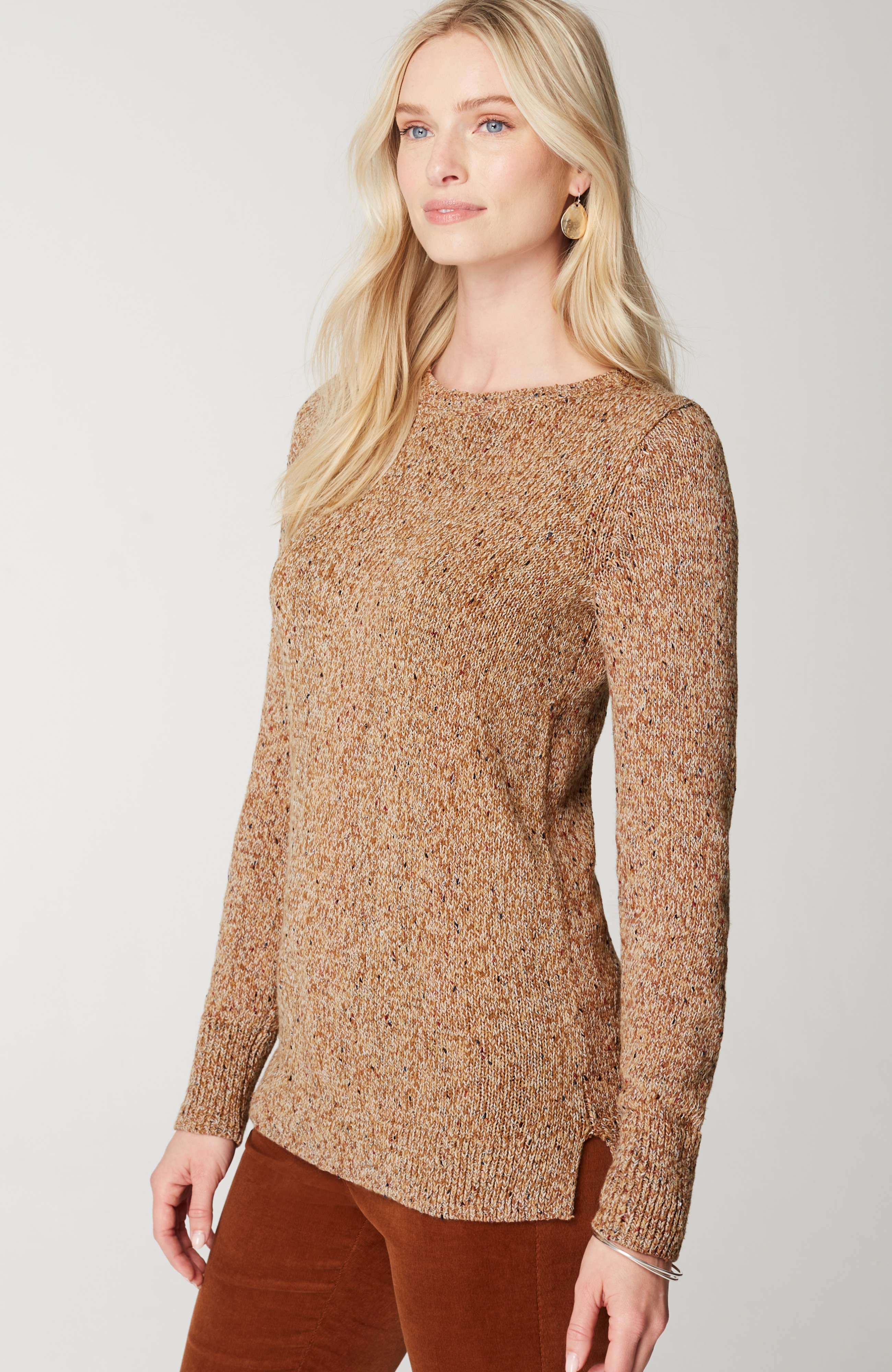 Tweed Pullover Sweater