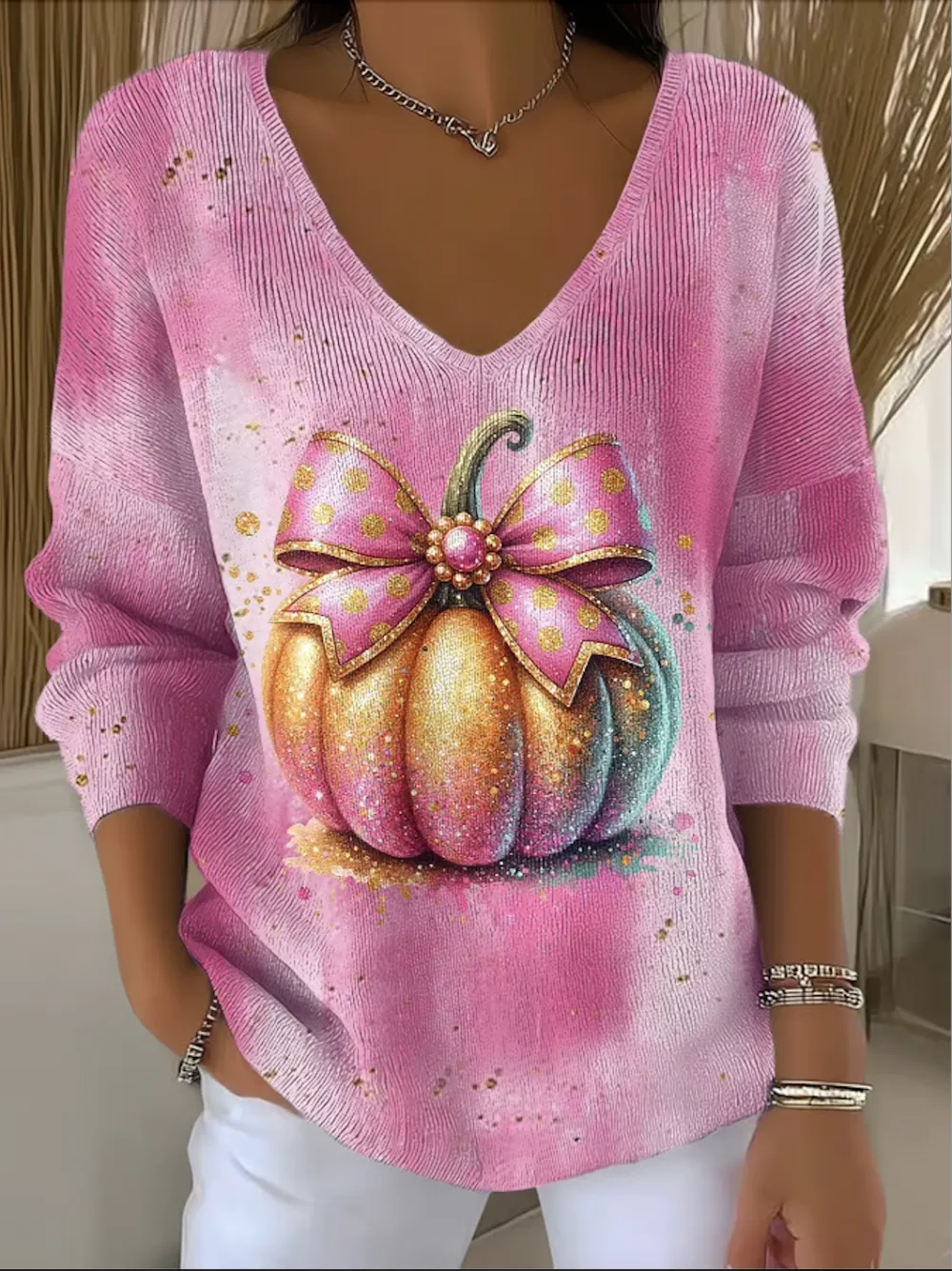 Ombre Casual Sweater