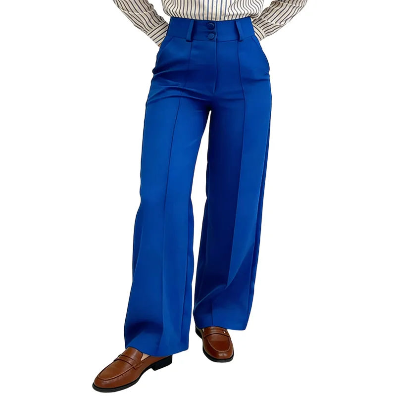 Women's Simple Wide-Leg Pants