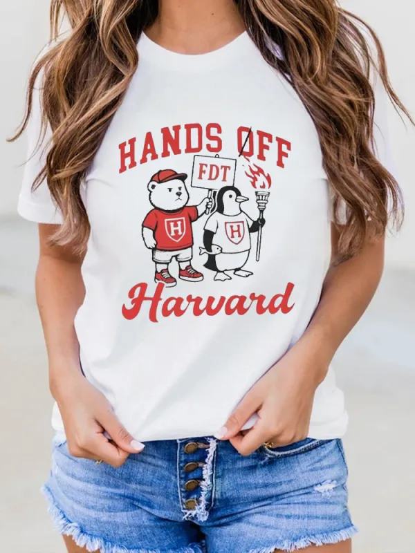 FDT Hands Off Harvard Anti Trump Shirt