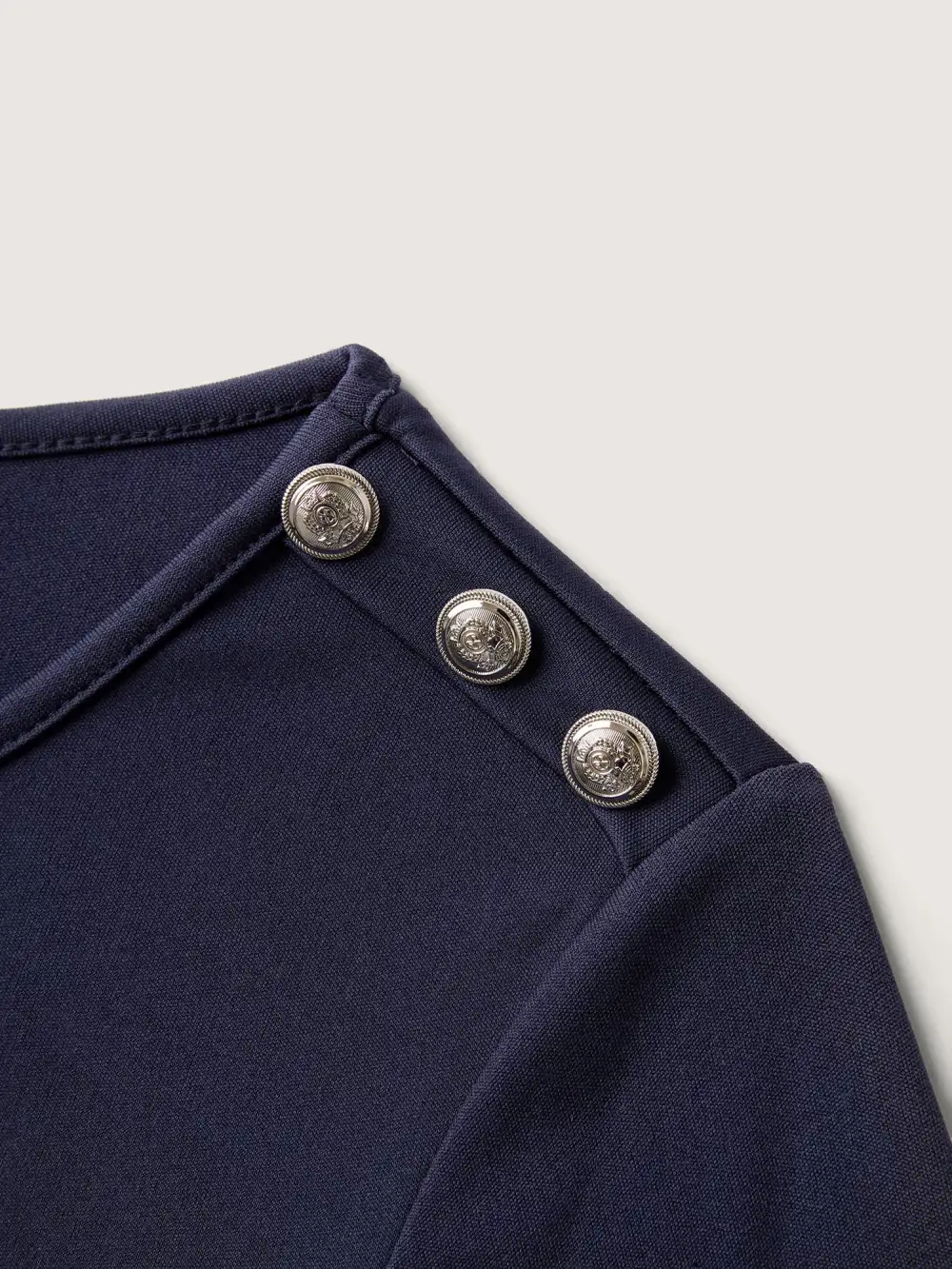 Striped Contrast Print Waist-Cinched Midi Dress