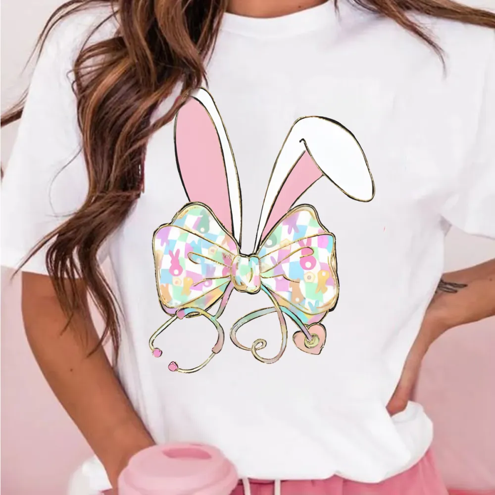 Easter Bunny Nurse Coquette T-Shirt