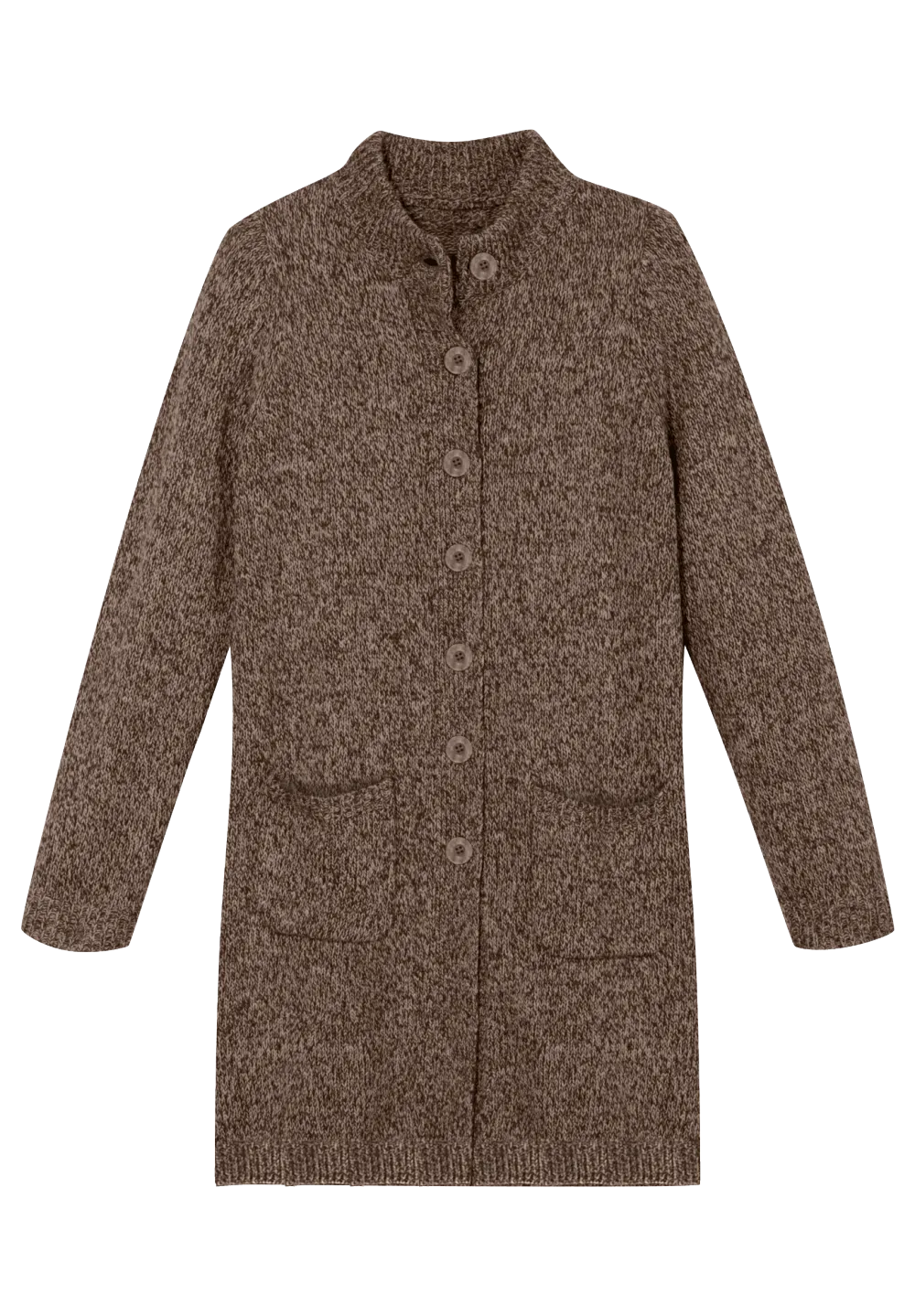 Marled Sweater Jacket