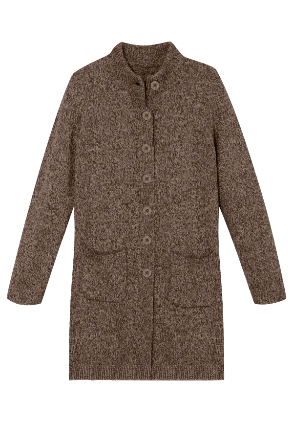 Marled Sweater Jacket