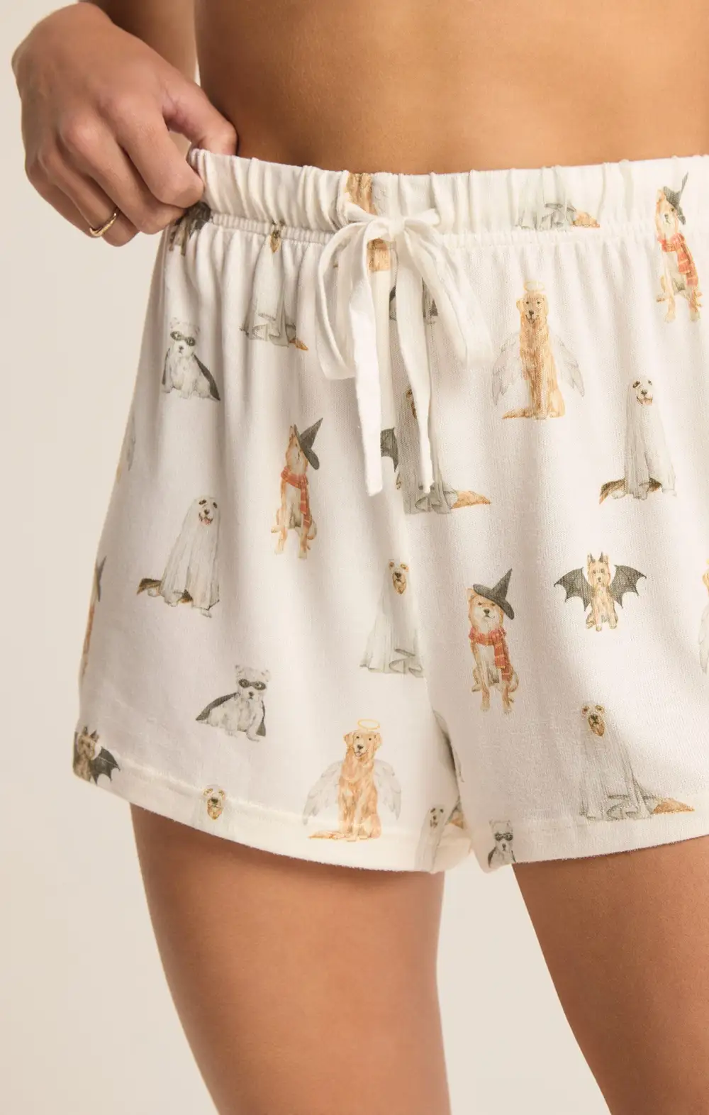 Hey Boo Dog Short