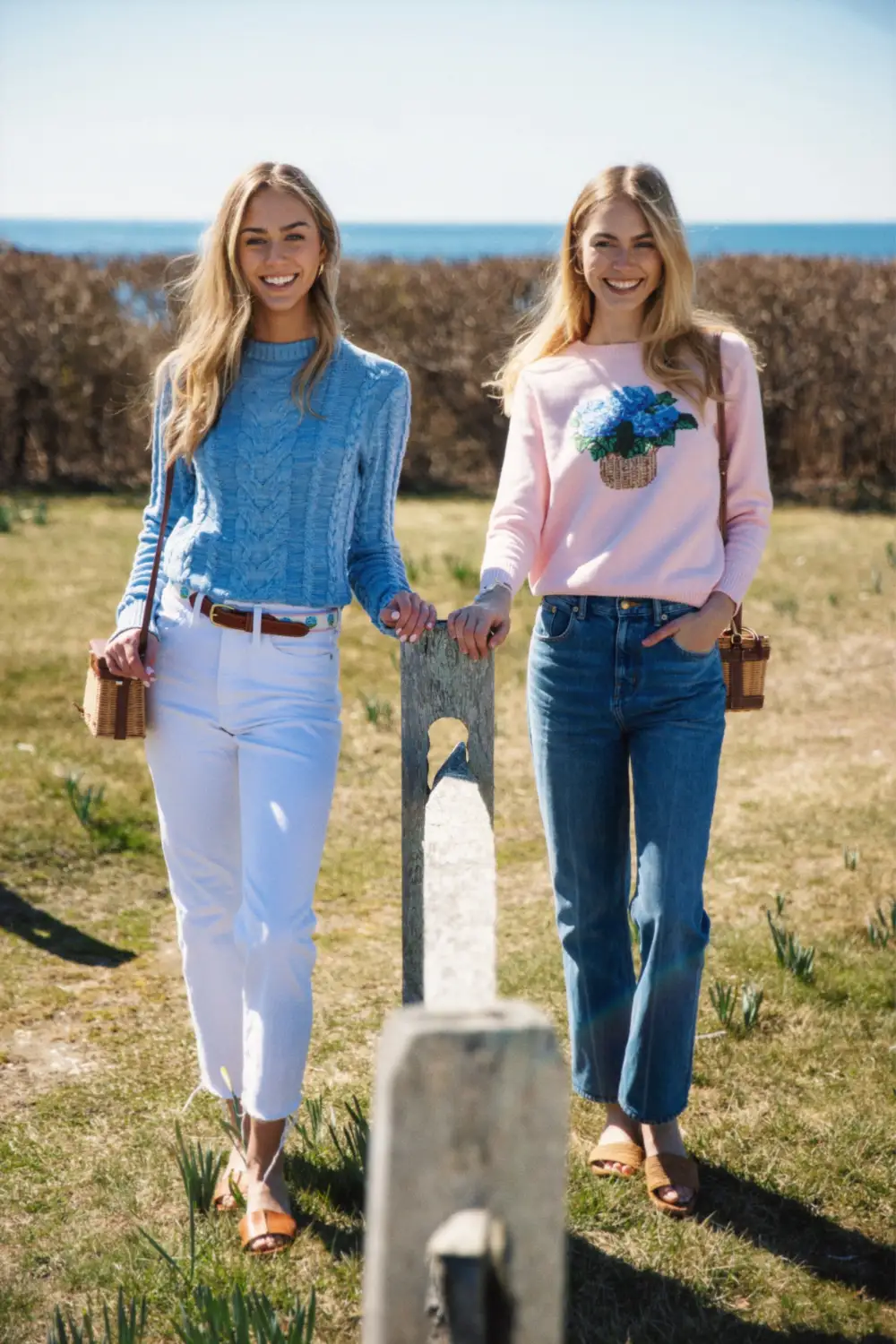New England Coastal Knit Sweater