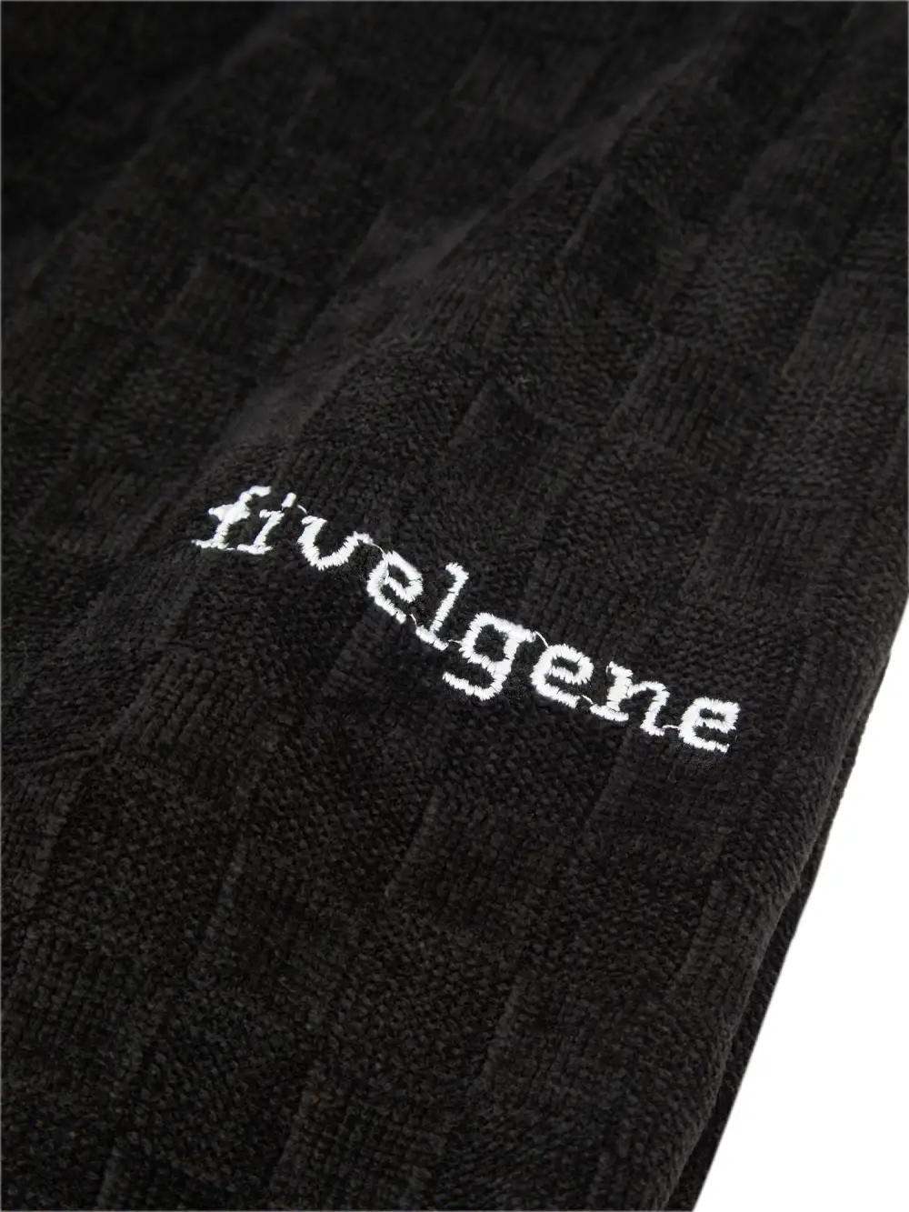 High Waist Straight Cotton Sweatpants -1284