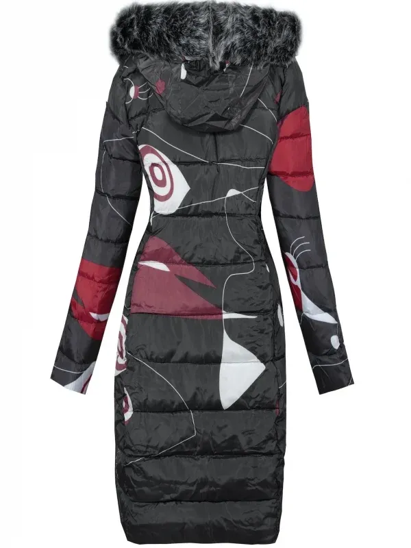 DOUBLE SIDED WINTER COAT SHARMAIN gray